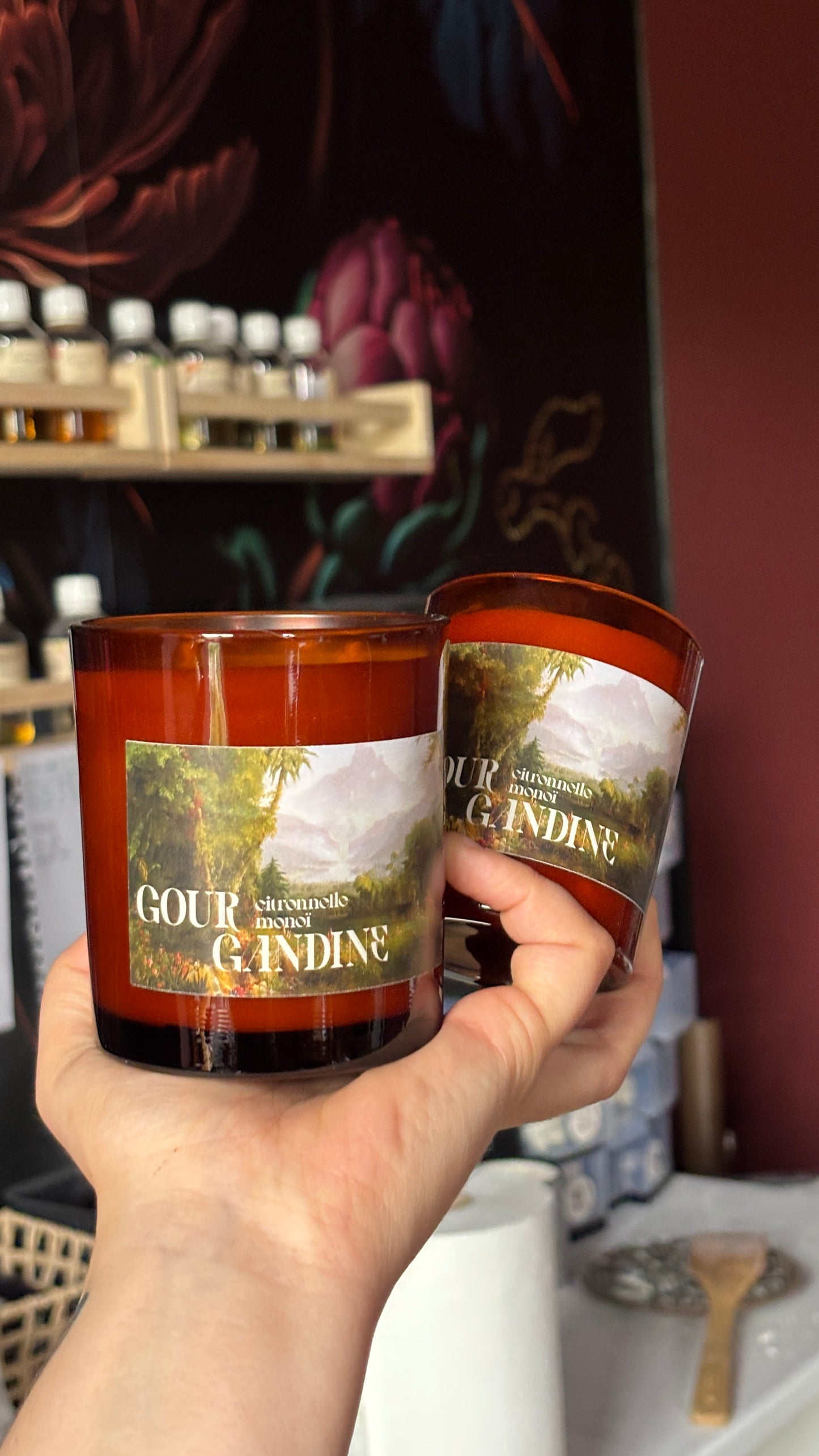 Bougie Citronnelle Monoï anti moustique