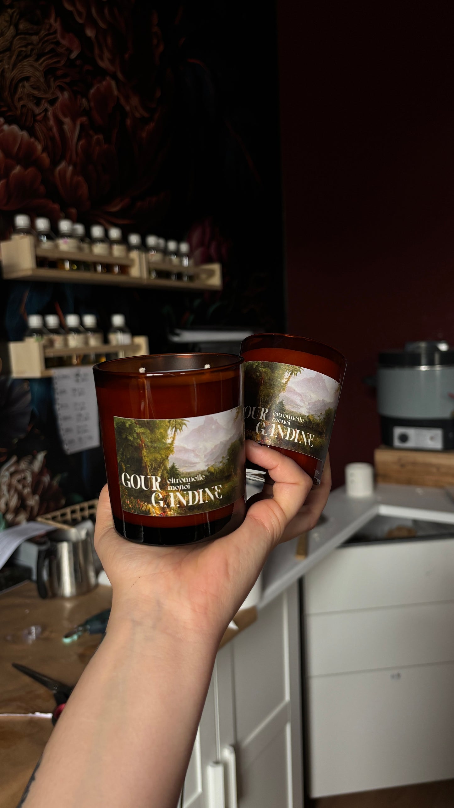 Bougie Citronnelle Monoï anti moustique