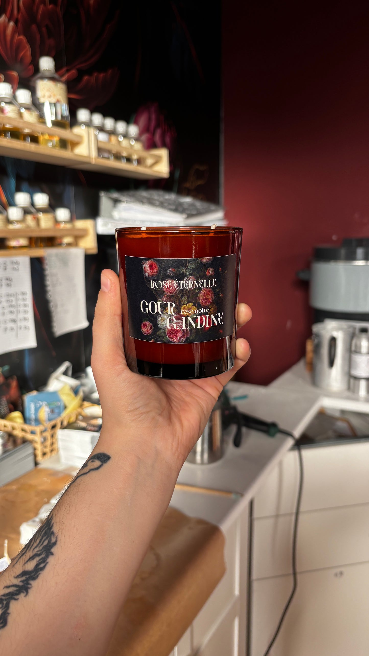 ROSE ÉTERNELLE - rose noire