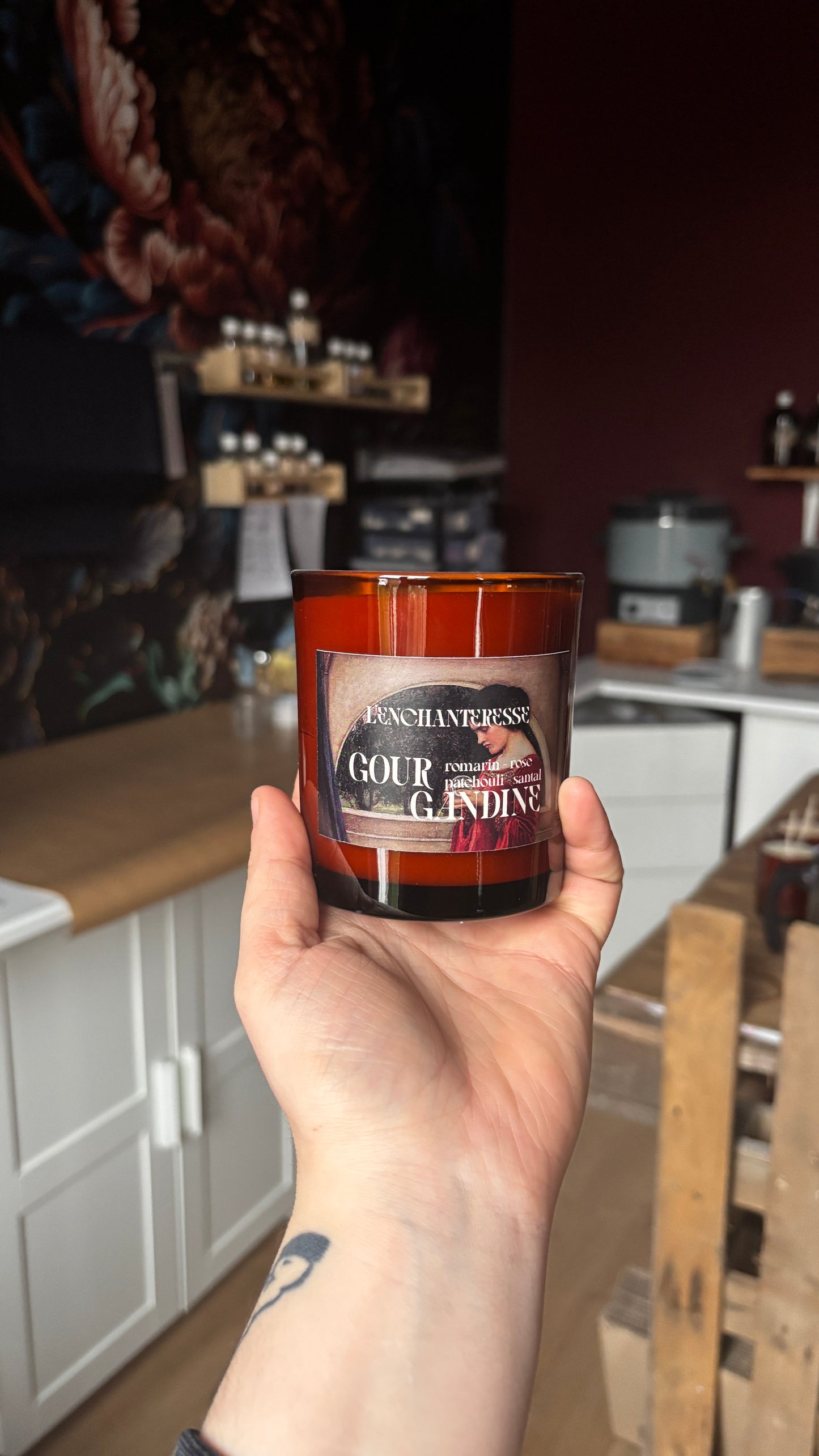 L'ENCHANTERESSE - romarin, rose, patchouli, santal