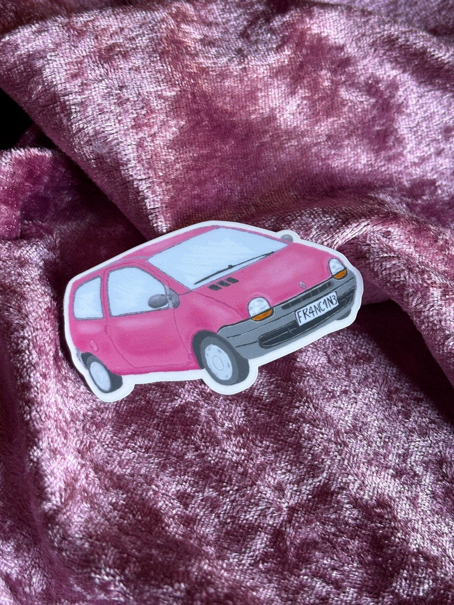 Sticker Twingo rose