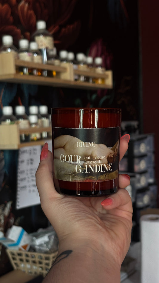 DIVINE - cuir, cèdre, fève tonka