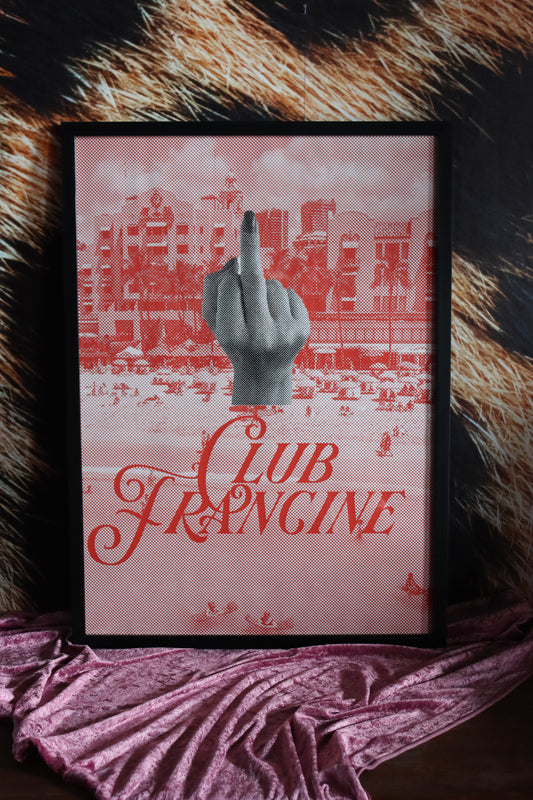 Affiche Club Francine