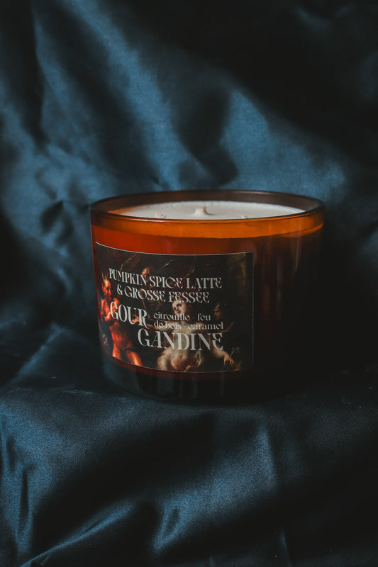 Bougie Pumpkin Spice Latte & Grosse fessée