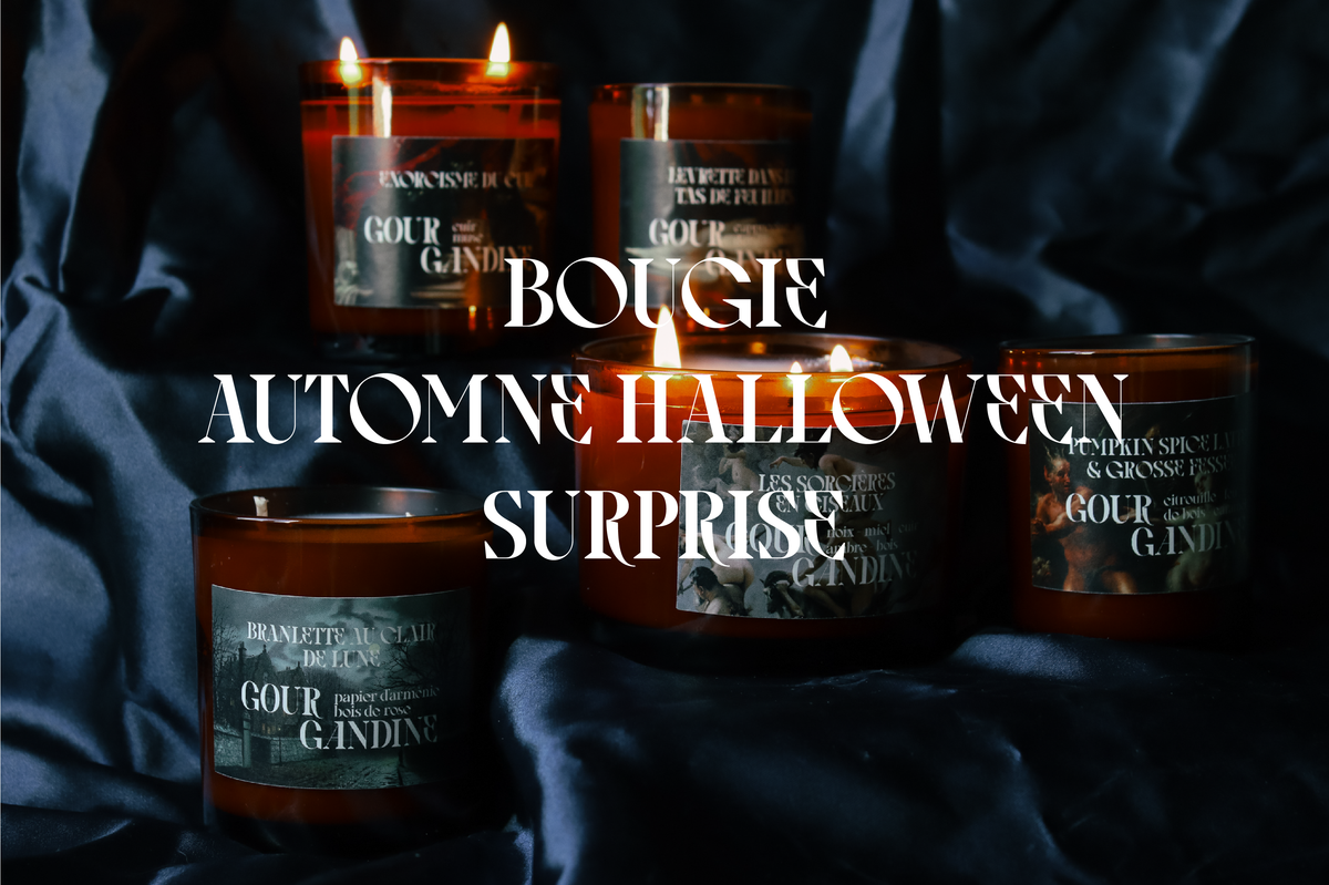Bougie Automne Halloween surprise !
